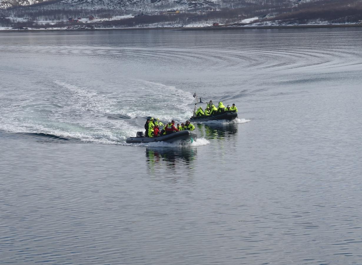 Jarfjord Arctic Aurora Lodge Karpbukt ภายนอก รูปภาพ
